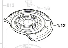 capot de protection pendulaire réf. F 016 L67 729 BOSCH